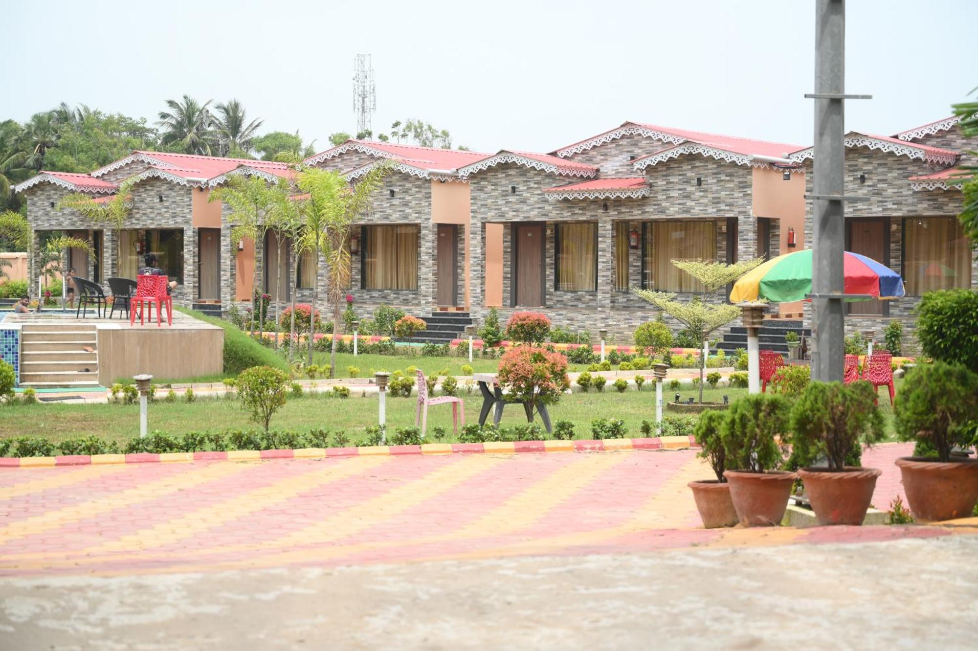 Golden View Resort And Restaurant Tajpur Dış mekan fotoğraf